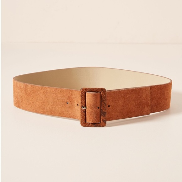 Linea Pelle Accessories - Anthropologie Linea Pelle Suede Belt Size M